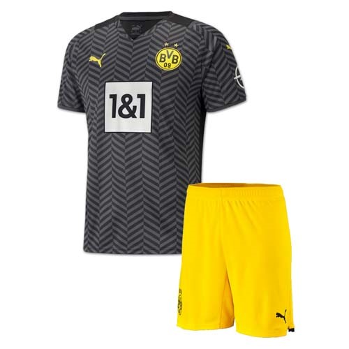 Camiseta Borussia Dortmund Replica Segunda Ropa Niño 2021/22